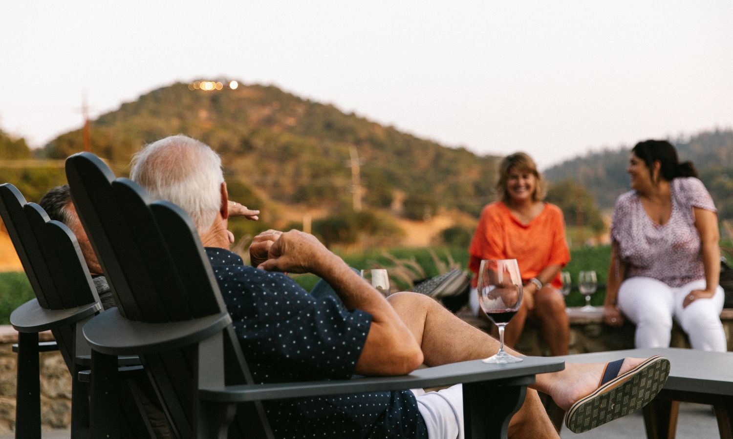 Private Terrace Event at Baldacci Family Vineyards